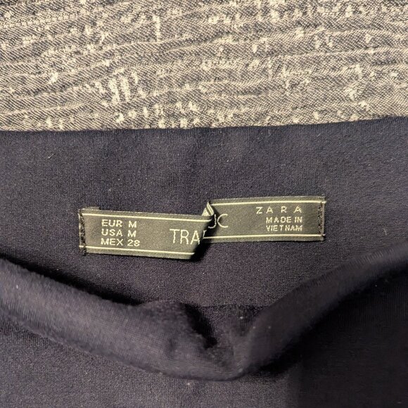 Zara, Navy Blue, Tights/Dress Pant - Picture 2 of 2